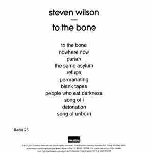 Steven Wilson - To The Bone download flac