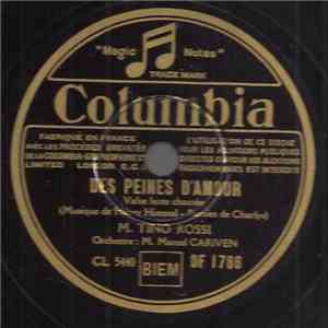 Tino Rossi - Des Peines D'amour / Il Pleut Sur La Route download flac