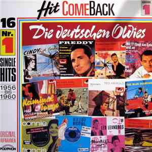 Various - Hit Come Back • Die Deutschen Oldies • 1. Ausgabe • 16 Nr. 1 Single Hits 1956 Bis 1960 • Originalaufnahmen download flac