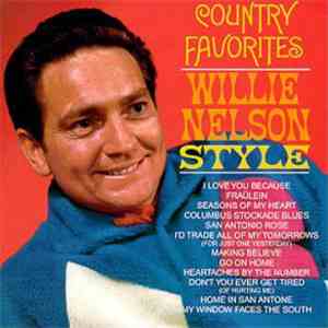 Willie Nelson - Country Favorites - Willie Nelson Style FLAC album