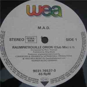 M.A.D. - Raumpatrouille Orion FLAC album