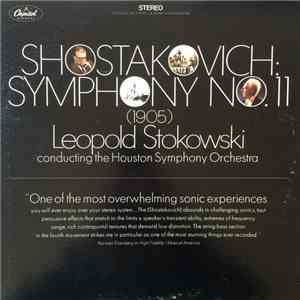 Shostakovich, Leopold Stokowski Conducting The Houston Symphony Orchestra - Symphony No.11  download flac