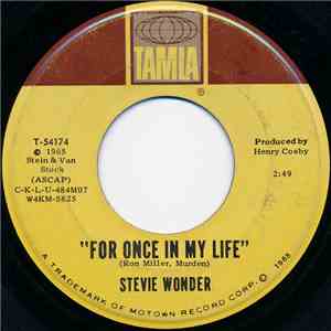 Stevie Wonder - For Once In My Life / Angie Girl download flac