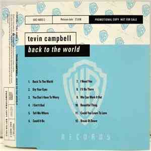 Tevin Campbell - Back To The World download flac