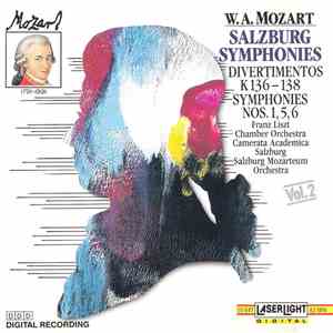 W.A. Mozart - Salzburg Symphonies - Divertimentos K136-138, Symphonies nos. 1, 5, 6 download flac