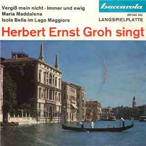 Herbert Ernst Groh - Vergiß Mein Nicht download flac