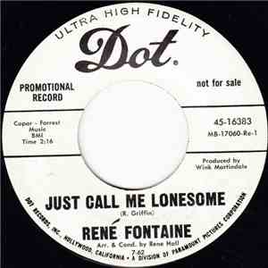 René Fontaine - Just Call Me Lonesome / My Foolish Heart download flac