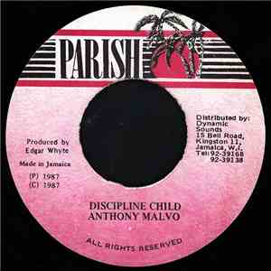 Anthony Malvo - Discipline Child download flac