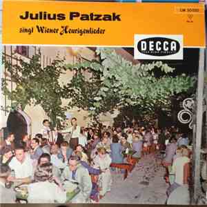 Julius Patzak - Singt Wiener Heurigenlieder download flac