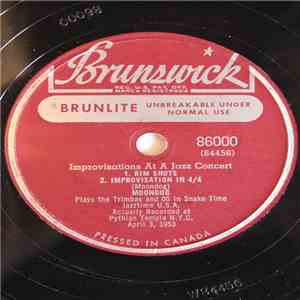 Moondog  - Improvisations At A Jazz Concert download flac