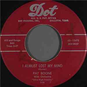 Pat Boone - I Almost Lost My Mind download flac