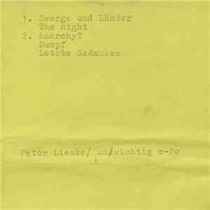 Peter Lieske - Und̶̷wichtig download flac