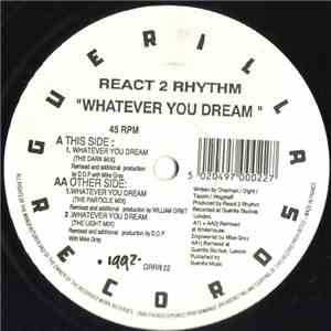 React 2 Rhythm - Whatever You Dream download flac