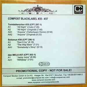 Various - Compost Blacklabel #35 - #37 download flac