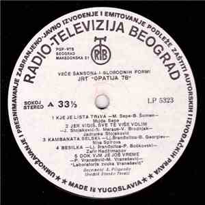 Various - Veče Šansona I Slobodnih Formi - JRT Opatija '78 download flac