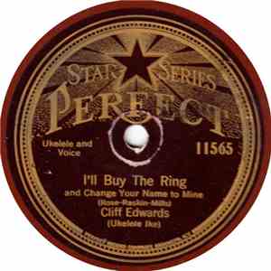 Cliff Edwards - I'll Buy The Ring / Cheating download flac