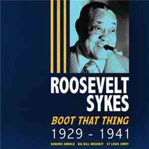 Roosevelt Sykes - Boot That Thing 1929-1941 download flac