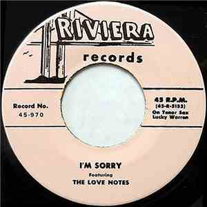 The Love Notes - I'm Sorry / Sweet Lulu download flac