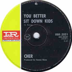 Cher - You Better Sit Down Kids / Elusive Butterfly download flac