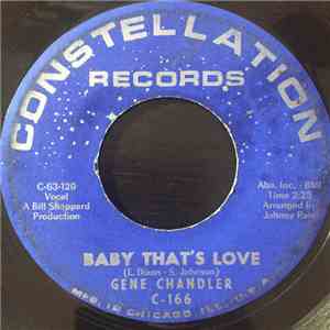 Gene Chandler - Baby That's Love / Bet You Never Thought download flac