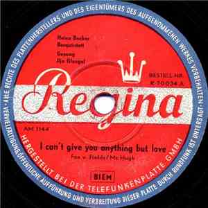 Heinz Becker Barquintett - I Can't Give You Anything But Love / Sweet Sue download flac