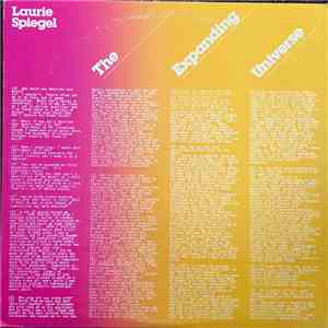 Laurie Spiegel - The Expanding Universe download flac
