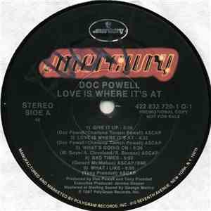 Doc Powell - Love Is Where It's At download flac