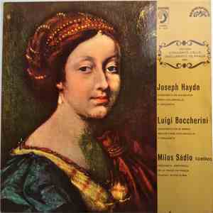 Joseph Haydn / Luigi Boccherini – Miloš Sádlo, Orquesta Sinfónica De La Radio De Praga, Alois Klíma - Concierto En Do Mayor Para Violoncello Y Orquesta / Concierto En Si Bemol Mayor Para Violoncello Y Orquesta FLAC album