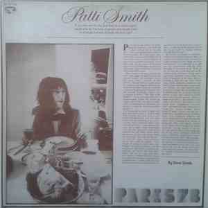 Patti Smith - Paris 78 download flac