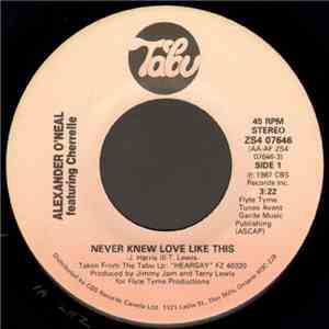 Alexander O'Neal Featuring Cherrelle - Never Knew Love Like This download flac