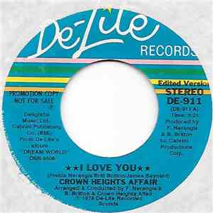 Crown Heights Affair - I Love You download flac