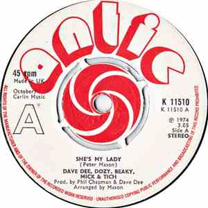 Dave Dee, Dozy, Beaky, Mick & Tich - She's My Lady download flac