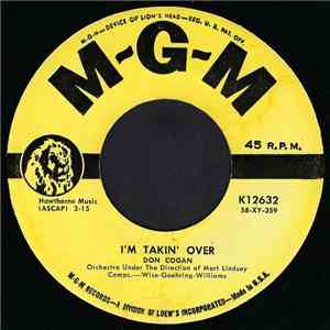 Don Cogan - I'm Takin' Over / Playboy download flac