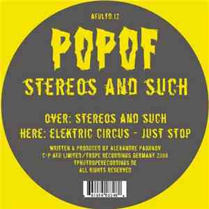 Popof - Stereos And Such download flac