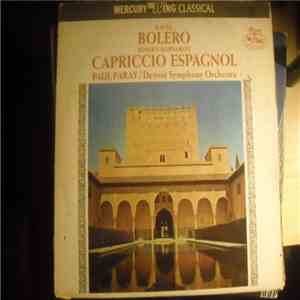 Ravel / Rimsky-Korsakov / Paul Paray Conducting The Detroit Symphony Orchestra - Bolero - Capriccio Espagnol download flac