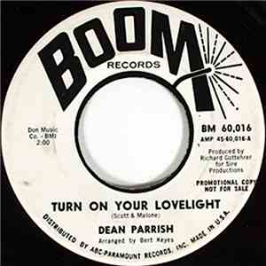 Dean Parrish - Turn On Your Love Light / Determination download flac