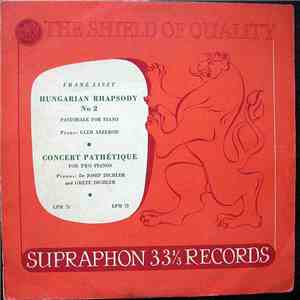 Gleb Axelroad, Dr Josef Dichler / Grete Dichler - Franz Liszt / Hungarian Rhapsody No. 2 / Concert Pathetique download flac