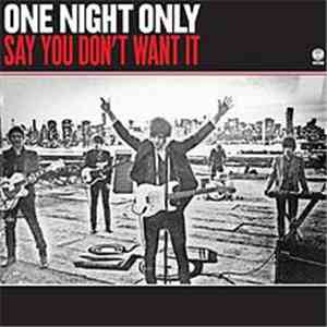 One Night Only - Say You Don't Want It download flac