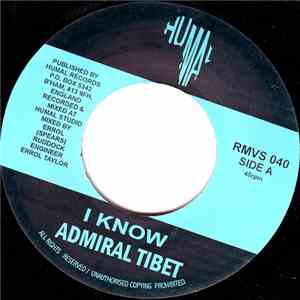 Admiral Tibet - I Know download flac