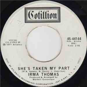 Irma Thomas - She's Taken My Part download flac