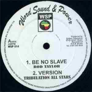 Rod Taylor - Be No Slave / The Poor download flac