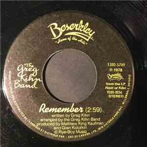 The Greg Kihn Band - Remember download flac