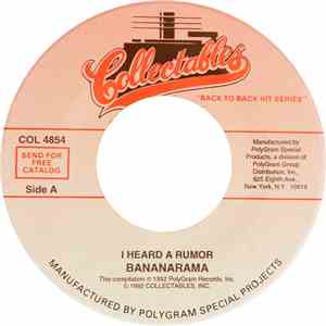 Bananarama - I Heard A Rumor / I Can't Help It download flac