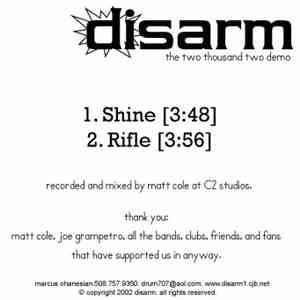 Disarm  - The Two Thousand Two Demo download flac