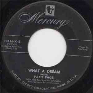 Patti Page - What A Dream / I Cried download flac