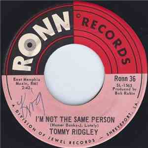 Tommy Ridgley - I'm Not The Same Person / In The Same Old Way download flac