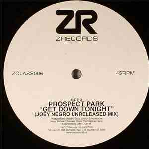 Erro / Prospect Park - Change for Me / Get Down Tonight download flac