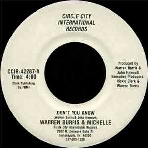 Warren Burris - Don't You Know / Rock The House download flac