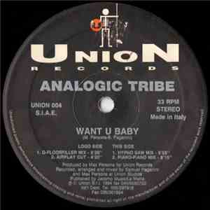 Analogic Tribe - Want U Baby download flac