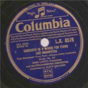 Dinu Lipatti and The Philharmonia Orchestra conducted by Alceo Galliera - Grieg: Concerto In A Minor For Piano And Orchestra; Chopin: Waltz In A Flat Major, Op. 34 No. 1 download flac